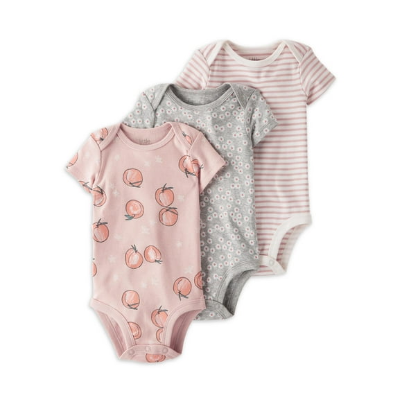 Manlee Planet Express Newborn Infant Toddler Baby Girls Boys Bodysuit Short Sleeve 0-24 MonthsBlack 12M 